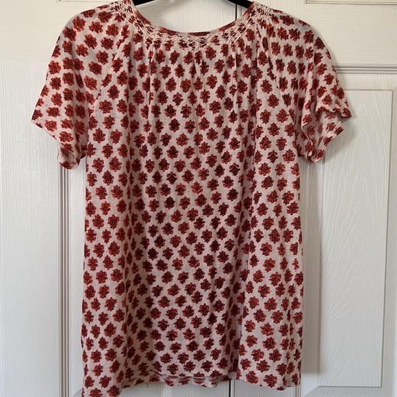 Lucky Brand Short Sleeve Blouse - Picture 4 of 6